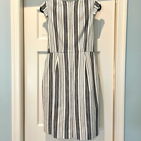 J. Crew Striped Tweed Sheath Dress - Picture 3 of 5